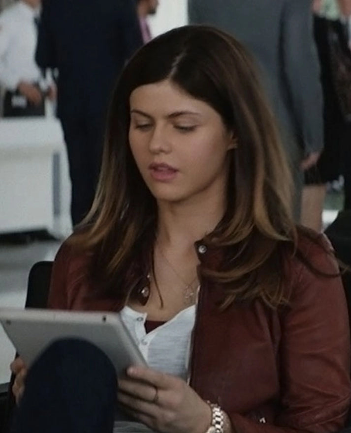 San Andreas Alexandra Daddario Leather Jacket