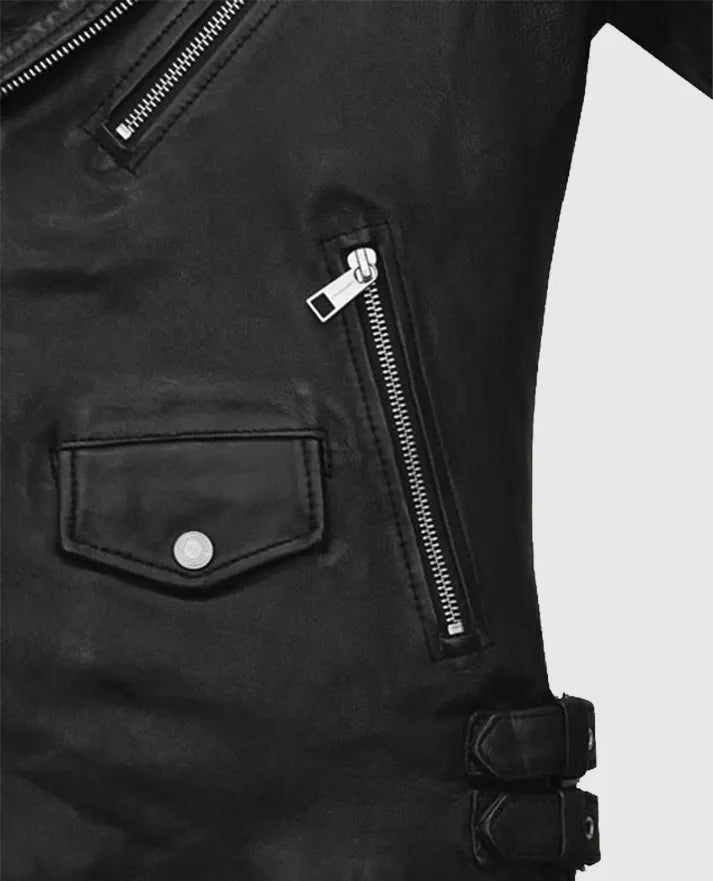 Nicholas Hoult Leather Jacket