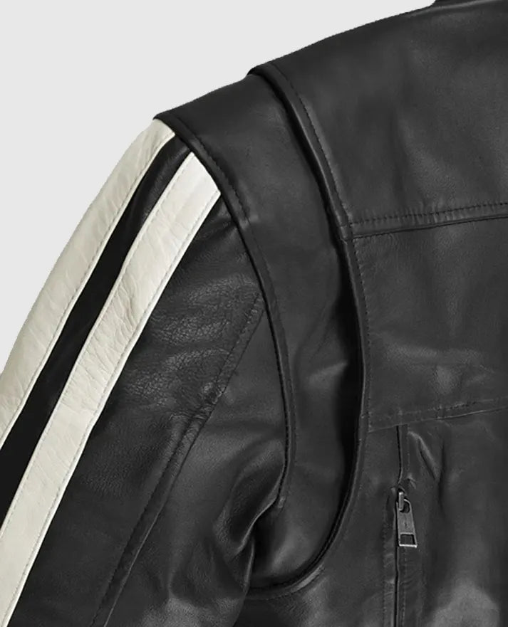 Robert Pattinson Vintage Leather Jacket