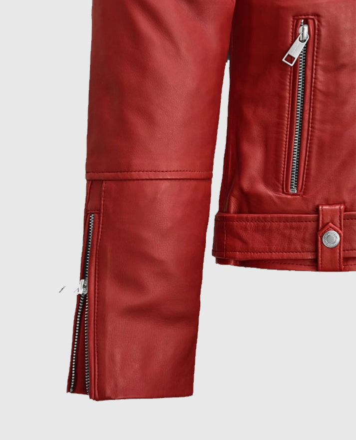 Kathryn Newton Freaky Leather Jacket