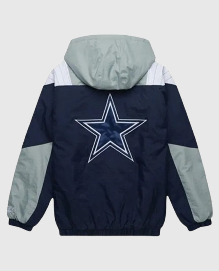 NFL Dallas Cowboys Team Starter Half Zip Jacket