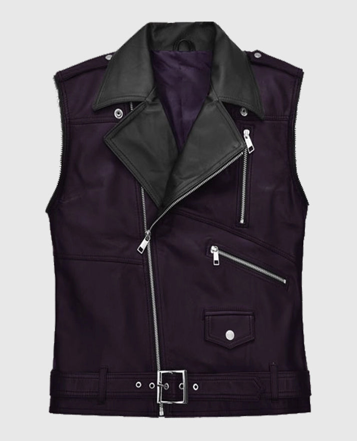 Men's Leather Vests