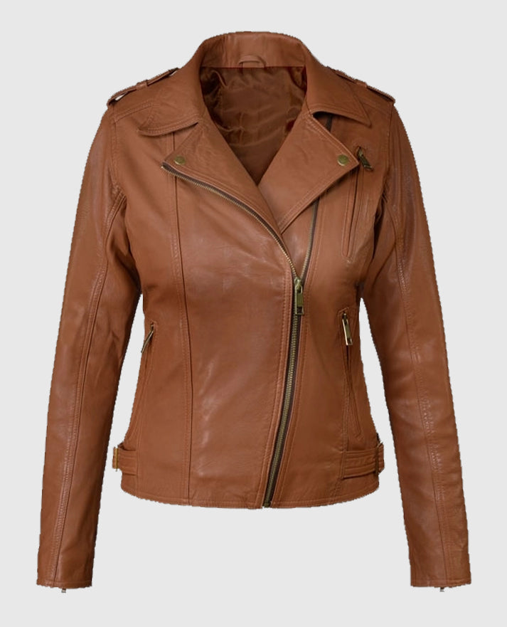 Women's Brown Leather Jackets