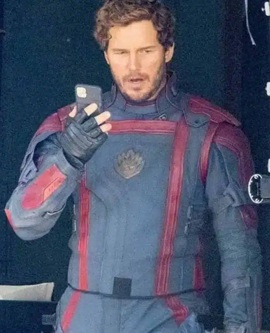 Guardians of the Galaxy Vol. 3 Star Lord Chris Pratt leather Jacket