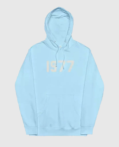 1977 Essentials Blue Hoodie