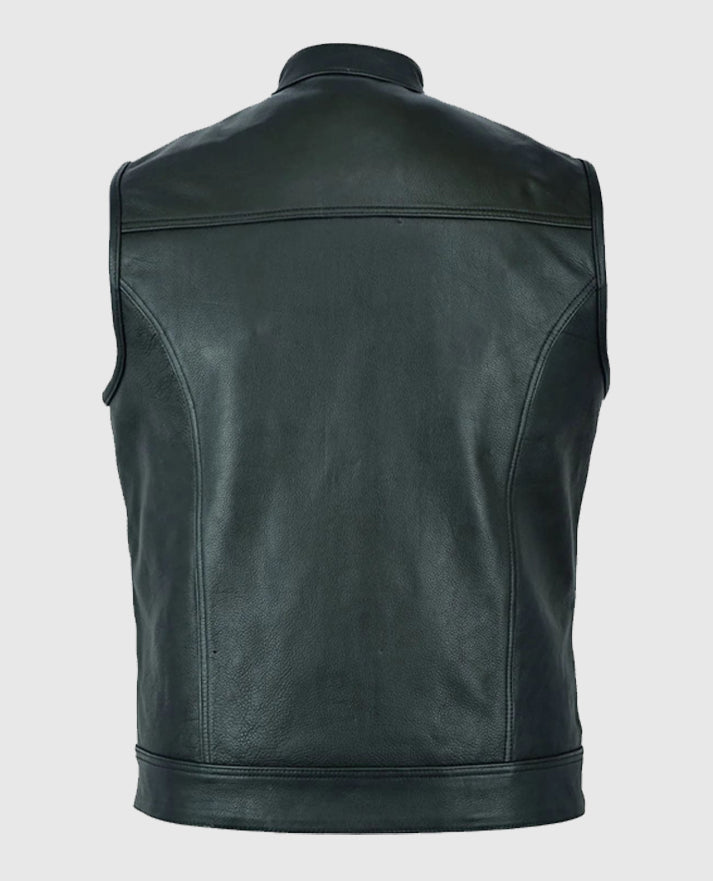 Sons Of Anarchy Inspired Motorcycle Leather Vest