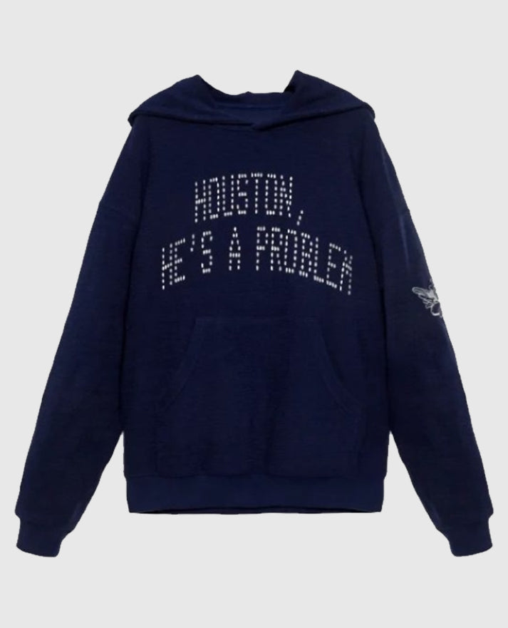 Houston, He's a Problem Racer Hoodie