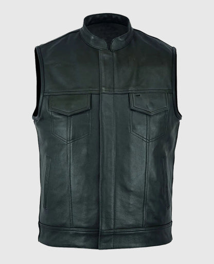 Sons Of Anarchy Inspired Motorcycle Leather Vest