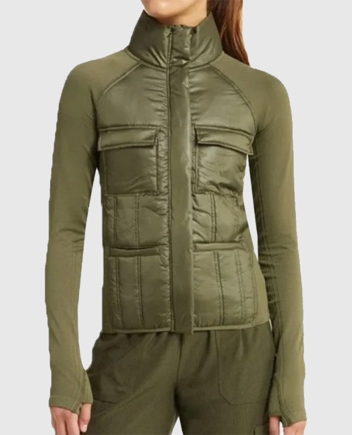 Women's Zella Hybrid Black Jacket