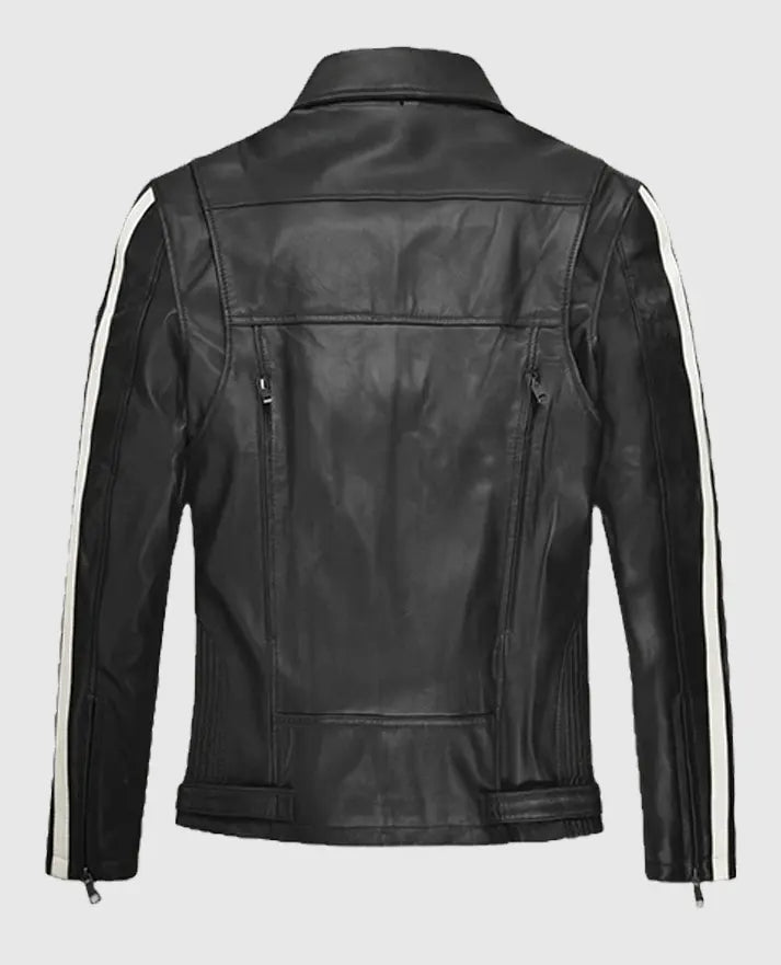 Robert Pattinson Vintage Leather Jacket
