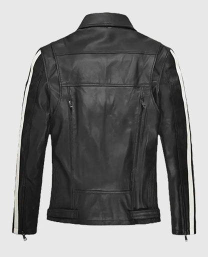 Robert Pattinson Vintage Leather Jacket
