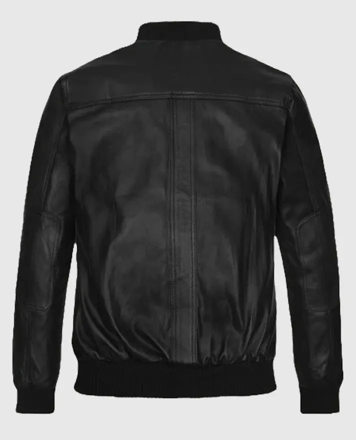 Ryan Reynolds Black Bomber Jacket