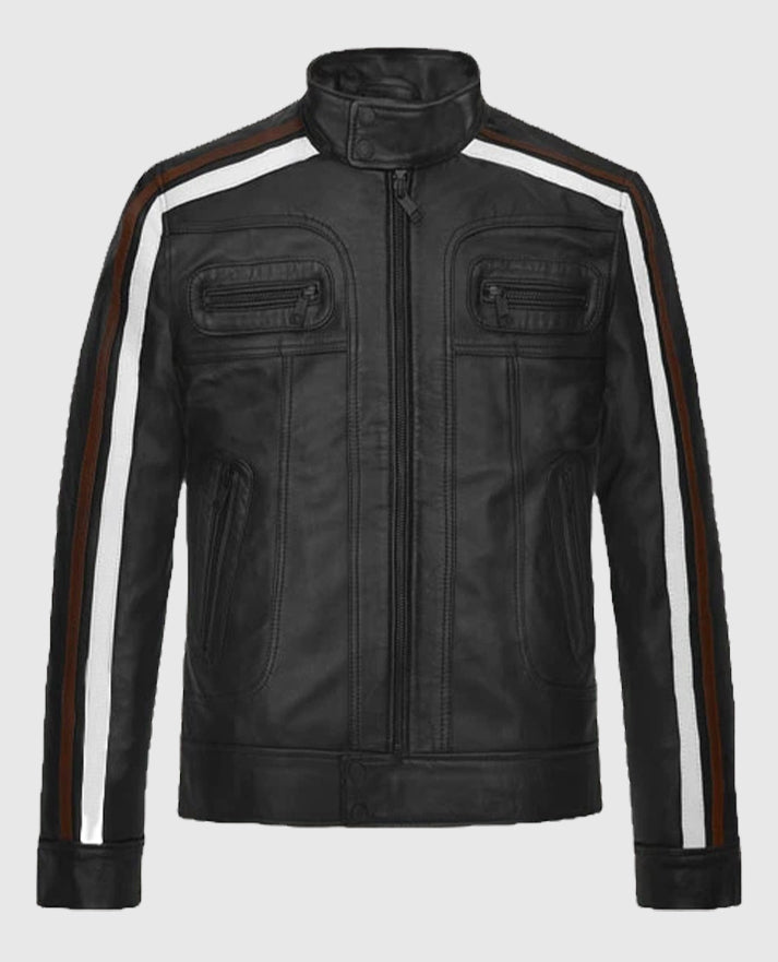 Ansel Elgort November Criminals Leather Jacket