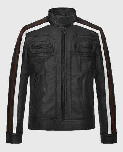 Ansel Elgort November Criminals Leather Jacket