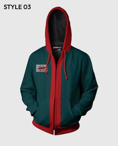 Miles Morales Spider Verse Hoodie