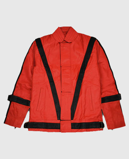 Michael Jackson Thriller Leather Jacket and Pants Set