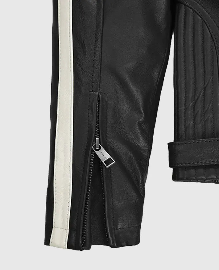 Robert Pattinson Vintage Leather Jacket