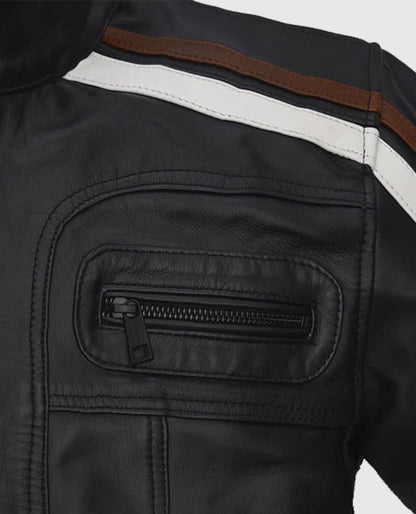 Ansel Elgort November Criminals Leather Jacket