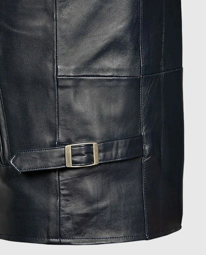 Vin Diesel Fast And Furious 6 Blue Leather Jacket