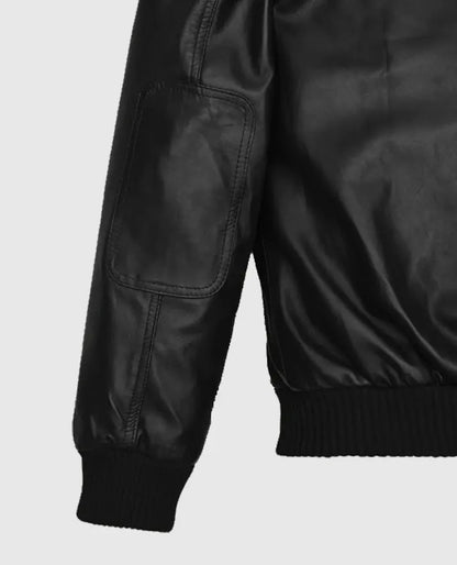 Ryan Reynolds Black Bomber Jacket