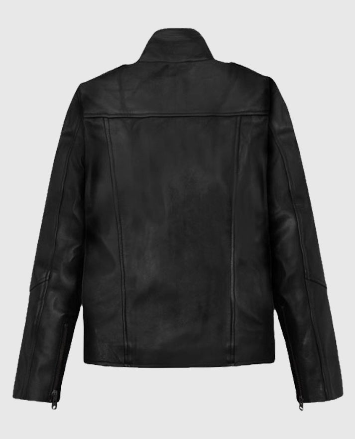 Alicia Vikander Tomb Biker Raider Leather Jacket