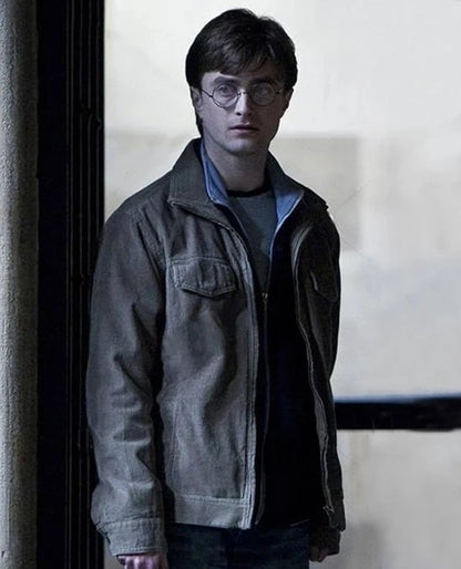 Daniel Radcliffe Harry Potter and Deathly Hallows Leather Jacket