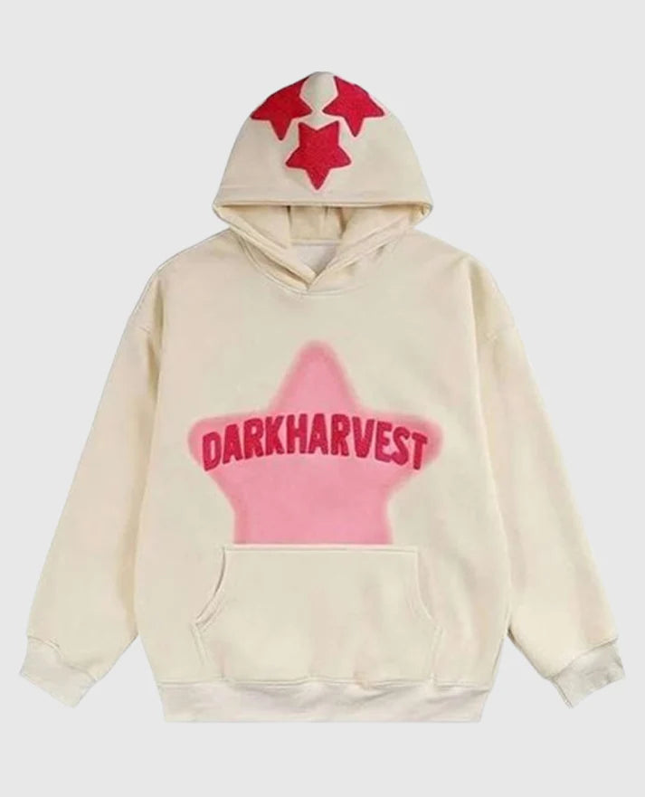 Dark Harvest White Hoodie