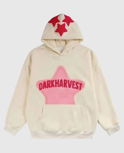Dark Harvest White Hoodie