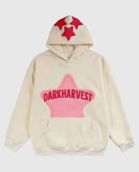 Dark Harvest White Hoodie