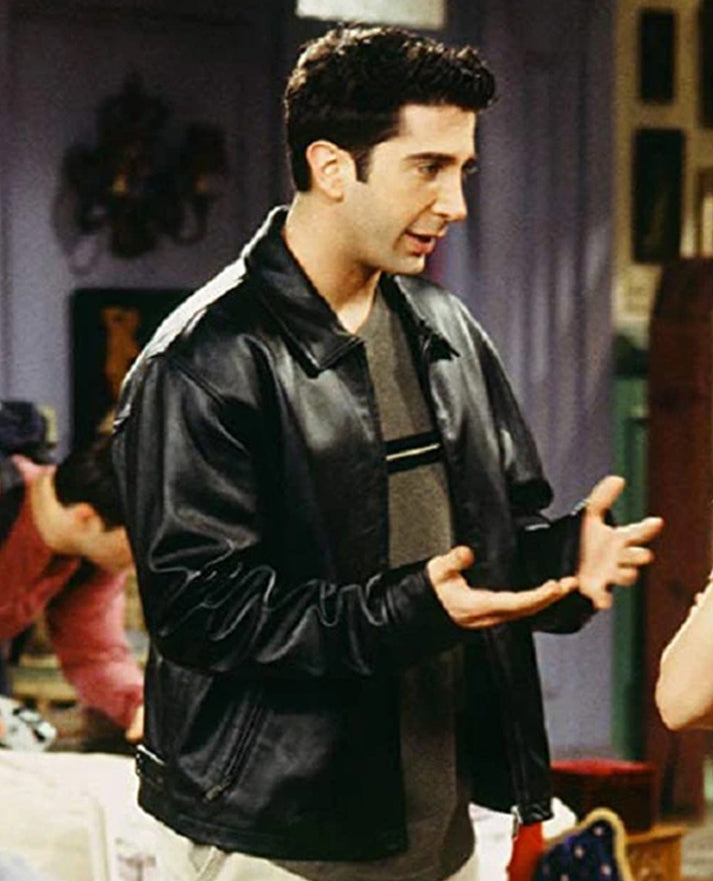 David Schwimmer Friends Season 4 Leather Jacket
