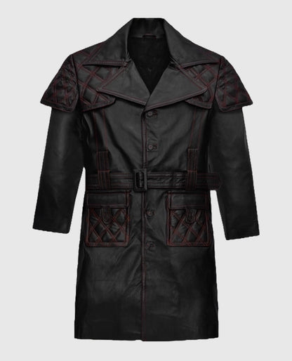 Elvis Presley Leather Long Coat