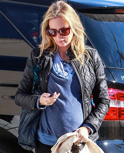 Emily Blunt Leather Jacket