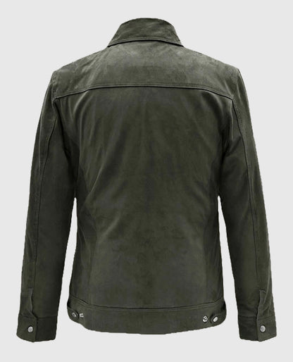 Mens Frodo Leather Jacket