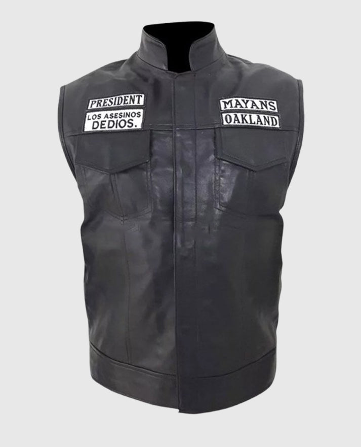 JD Pardo Mayan M.C Ezekiel Reyes Black Vest