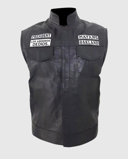 JD Pardo Mayan M.C Ezekiel Reyes Black Vest