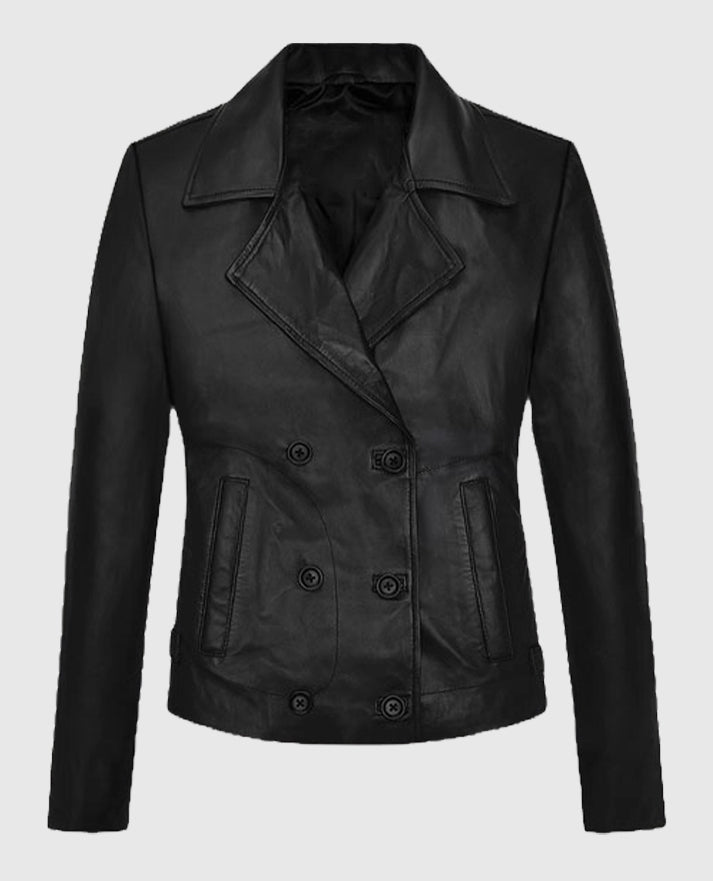 Jennifer Lawrence Biker Leather Jacket