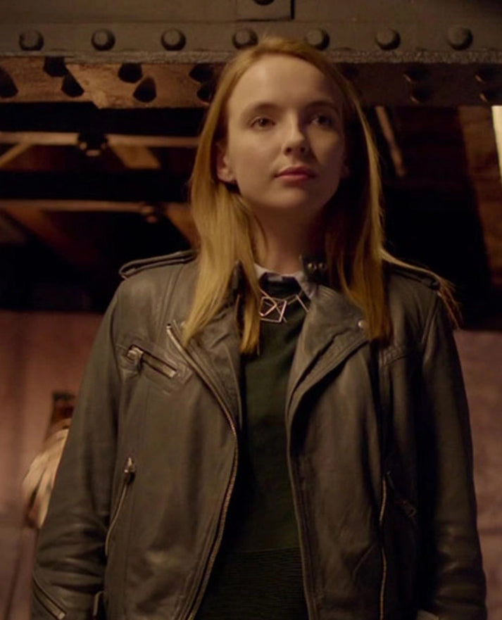 Jodie Comer Doctor Foster Leather Jacket