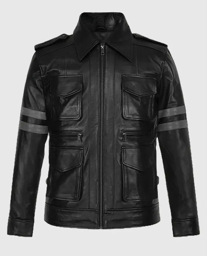 Resident Evil 6 Leon Kennedy Leather Jacket