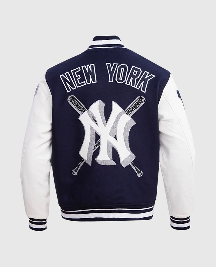 MLB New York Yankees Men's Varsity Blue Jacket