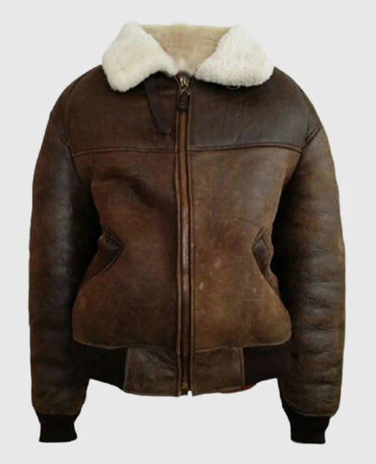 B3 Aviator Shearling Bomber Jacket