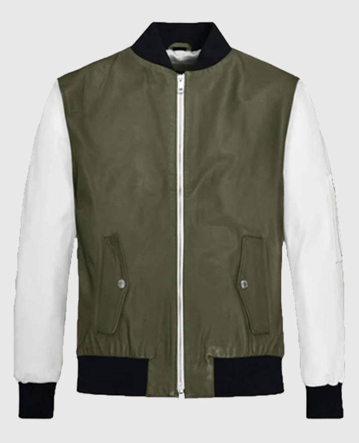 Men’s Coach Varsity Leather Jacket