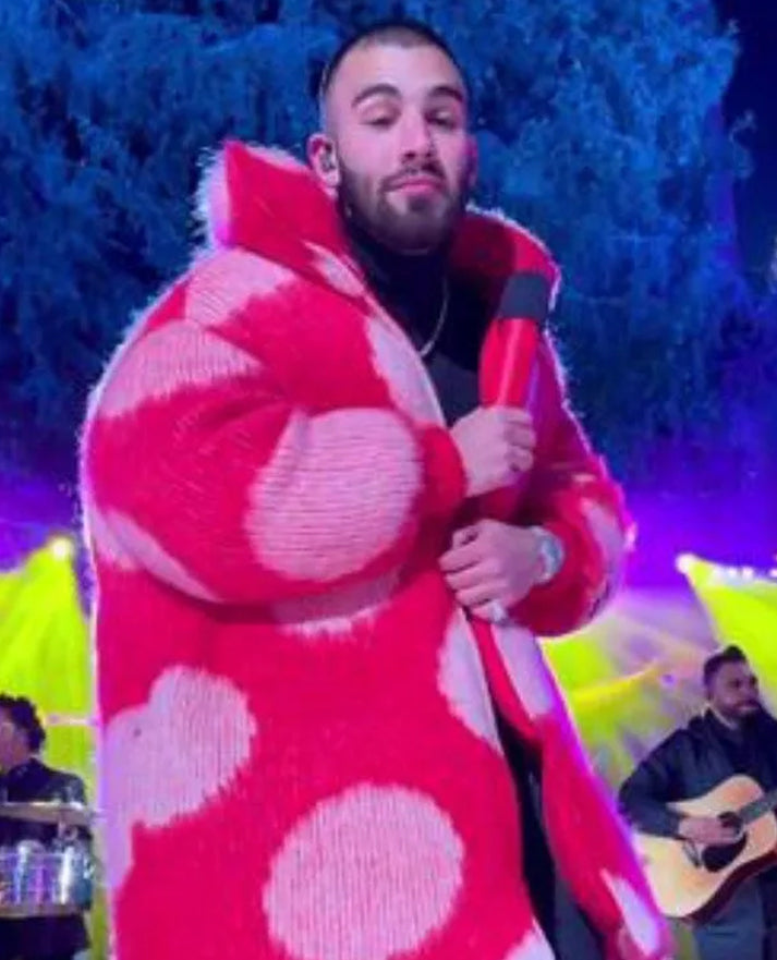 Manuel Turizo Rockefeller Center Christmas Tree Coat