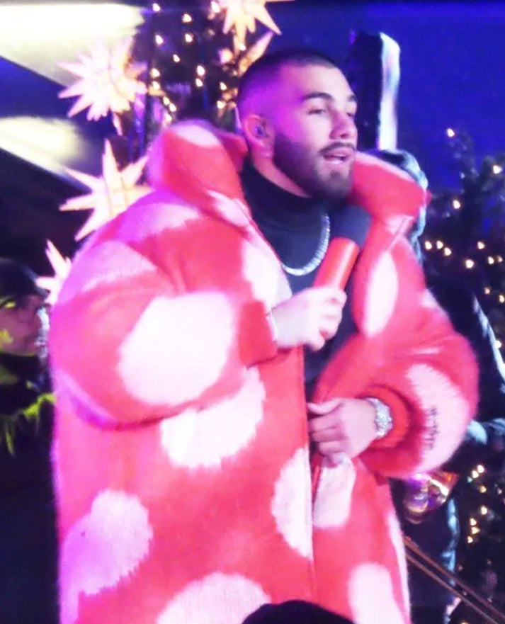 Manuel Turizo Rockefeller Center Christmas Tree Coat
