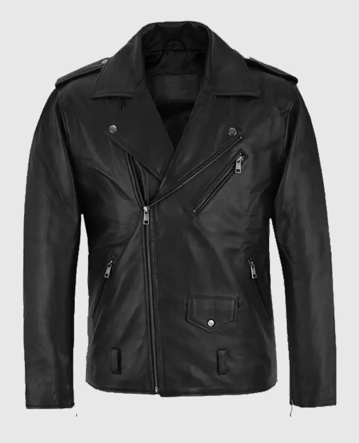 Ryan Gosling Song To Song Biker Leather Jacket