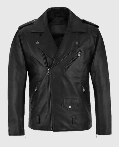 Ryan Gosling Song To Song Biker Leather Jacket