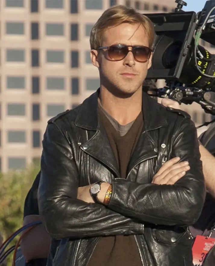 Ryan Gosling Song To Song Leather Jacket