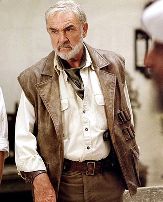 Sean Connery The League of Extraordinary Gentlemen Leather Vest