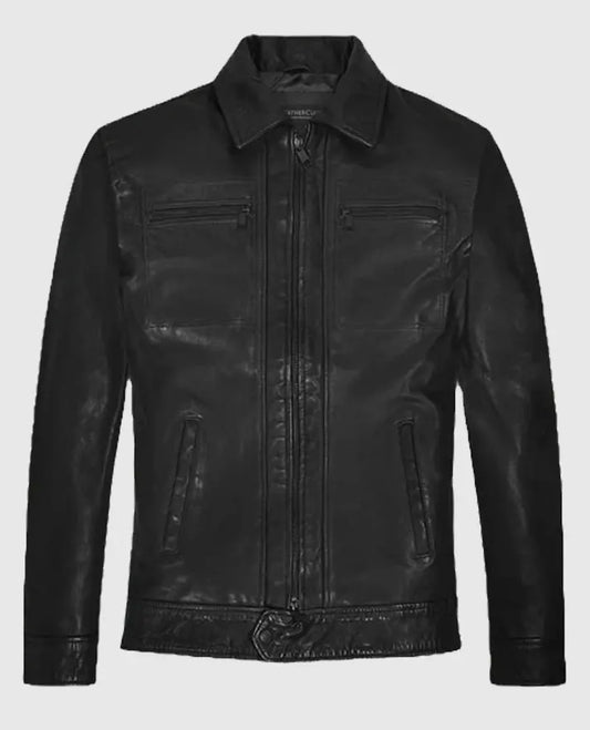 Steve Burton General Hospital Leather Brown Jacket