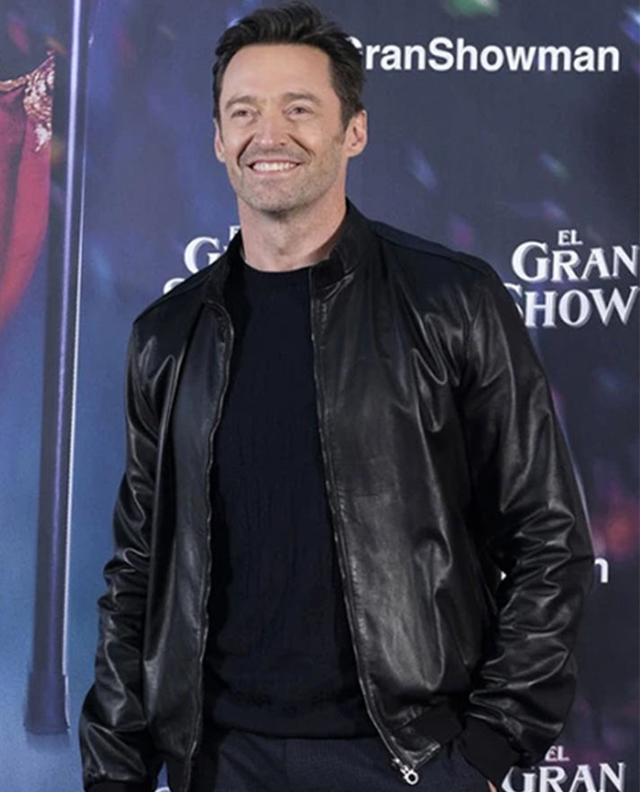 The Greatest Showman Hugh Jackman Leather Jacket