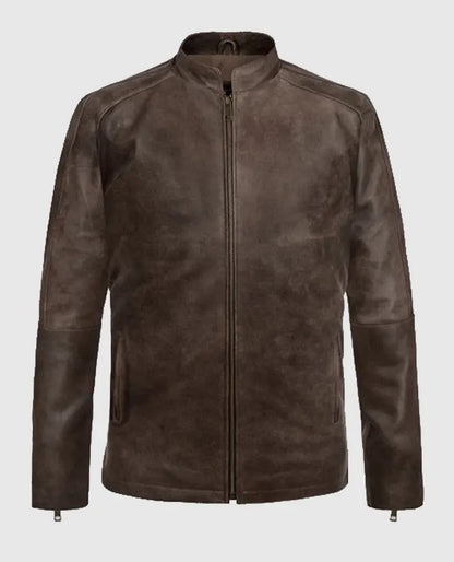 Tom Cruise Jack Reacher Brown Leather Jacket